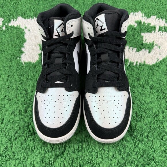 Air Jordan 1 Mid SE GS Diamond Size 5.5Y Women’s Size 7 DN4321-100 - Picture 4 of 12